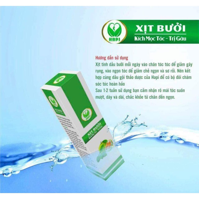 Xịt Bưởi Kích Thích Mọc Tóc , Làm Dài Tóc , Giảm Rụng Tóc , giảm Gàu Chai 100ml | BigBuy360 - bigbuy360.vn