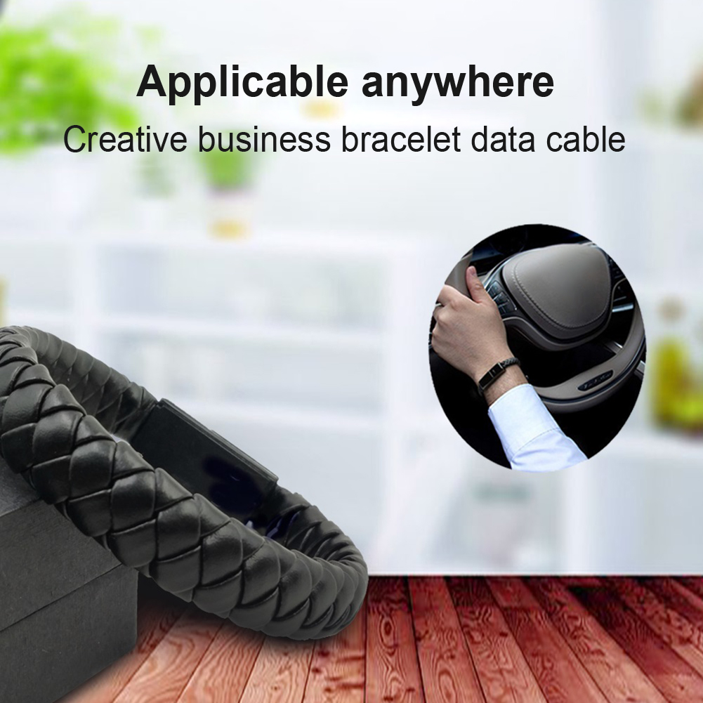 Dây Cáp Sạc Và Truyền Dữ Liệu Micro Usb Kiểu Vòng Đeo Tay Tiện Dụng