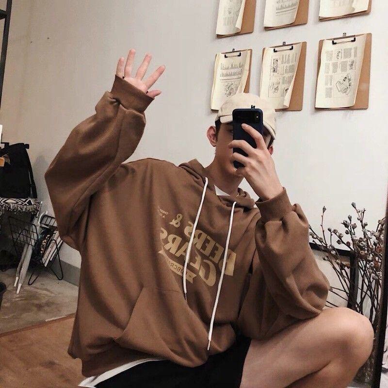 Áo Hoodie Chống Bụi 123SHOP Cho Nữ Cho Nam Có 3 Màu Sweater Form Rộng In Hình BEERS & GEARS unisex ulzzang | BigBuy360 - bigbuy360.vn