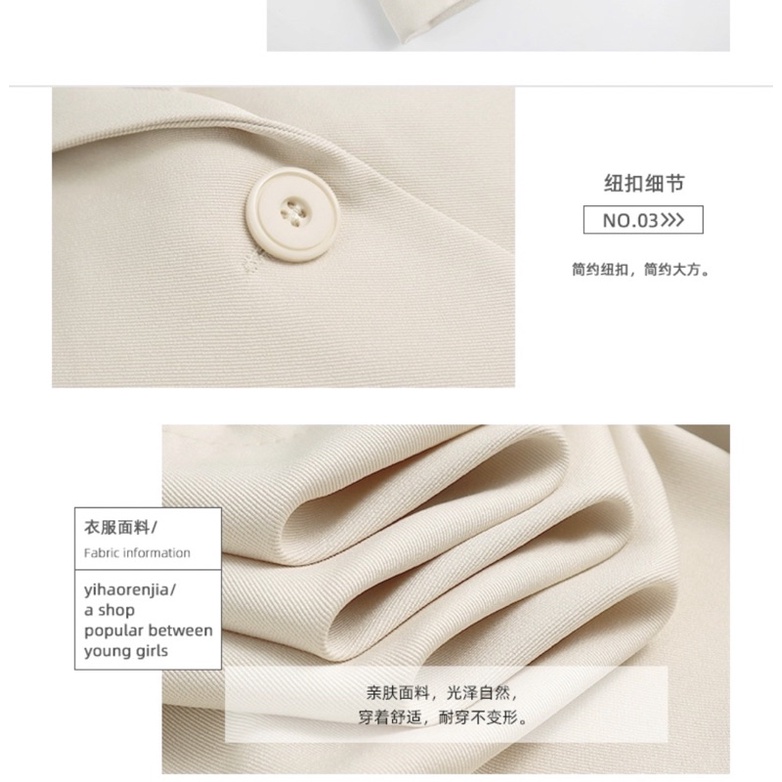 Áo BLAZER NGẮN TAY trơn đứng form, kiểu dáng croptop 2 cúc, 3 màu, chất đẹp style Hàn Quốc, hàng Quảng Châu - SẴN HÀNG | BigBuy360 - bigbuy360.vn