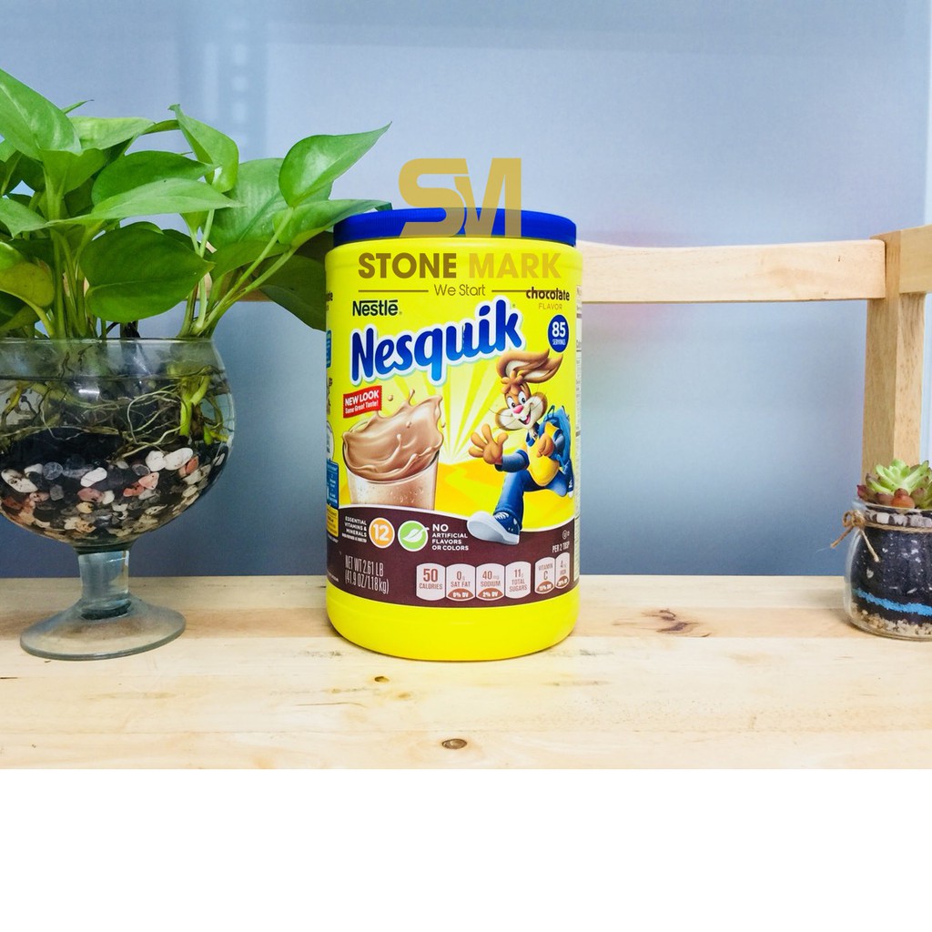 [Date: 1/2023]Bột Cacao Nestle Nesquik Hương Vị Chocolate 1.275kg