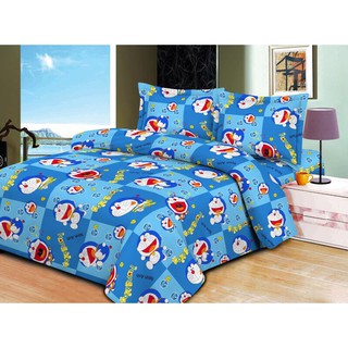 Grap nệm + 2 áo gối nằm 45 x 65 cm💥 mẫu hoạt hình Doraemon💥 mới 2023