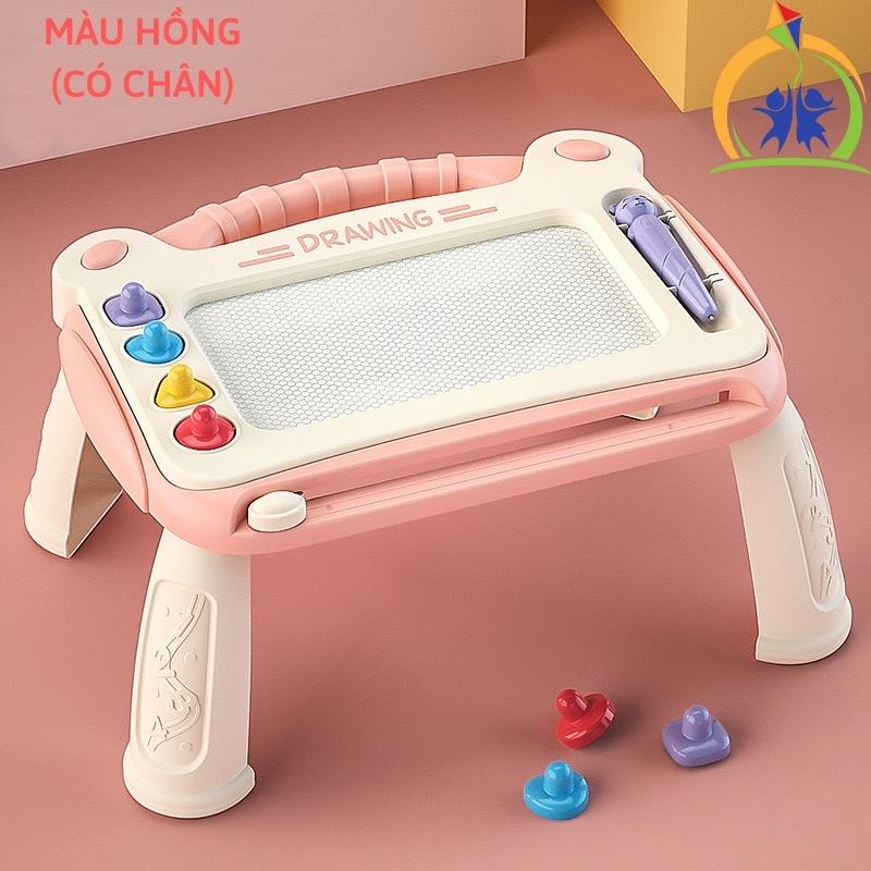 Bảng vẽ tự xóa cho bé, Bảng viết tự xóa từ tính đồ chơi thông minh cho bé trai, bé gái GenKids