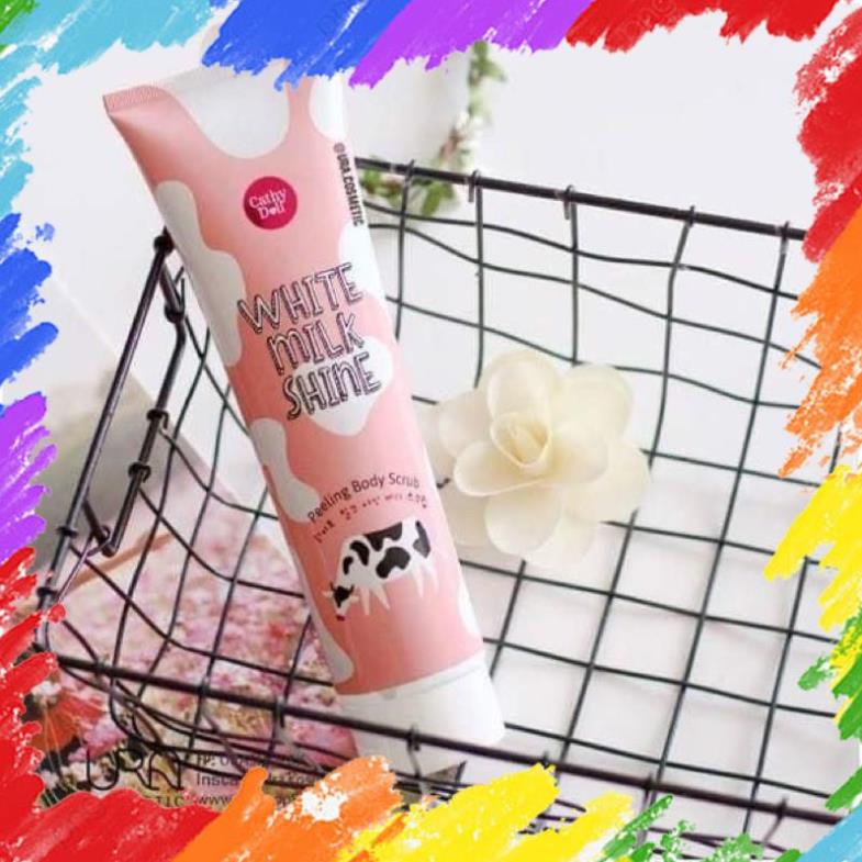 Chính Hãng 🥛 Gel Sữa Tẩy Tế Bào Chết Cathy Doll Thái Lan 🇹🇭