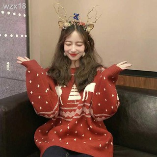 ┇﹉❈Áo Sweater Chui Đầu Chất Liệu Dày Dặn Phong Cách Hàn Quốc Cho Nữ