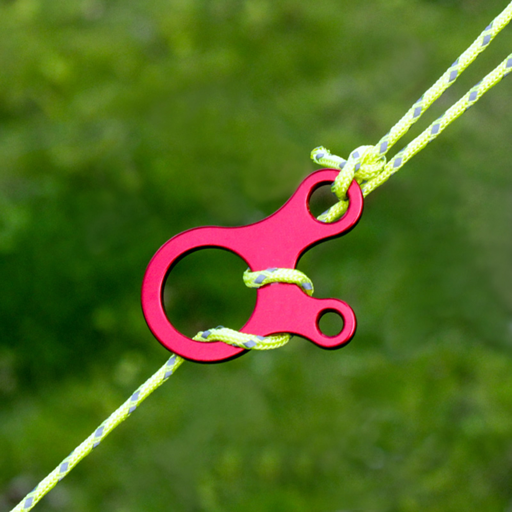 Khóa Dây Dựng Lều 3 Lỗ Bằng Hợp Kim Nhôm