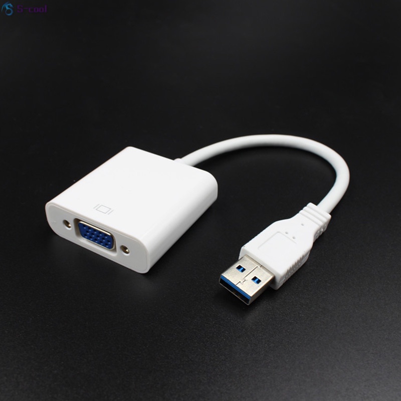 Dây cáp chuyển đổi USB 3.0 sang VGA nhiều cổng thẻ đồ họa | BigBuy360 - bigbuy360.vn