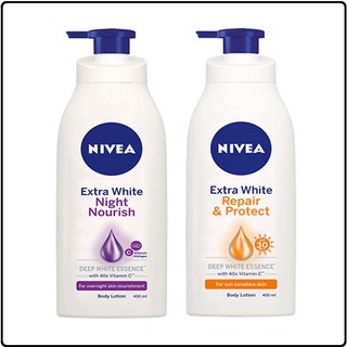Combo Sữa Dưỡng Thể Nivea: Ban Ngày SPF30 PA++350ml & Ban Đêm Bổ Sung Collagen 400ml