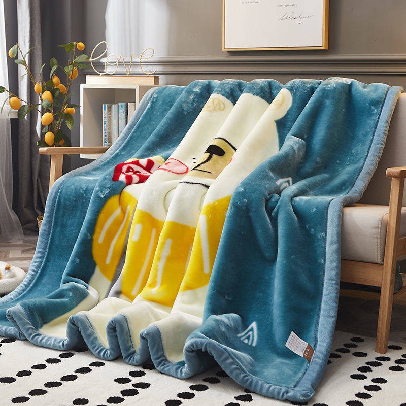 Flannel Coral Blanket Ký túc xá sinh viên phổ thông