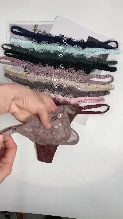 Quần Lót Nữ Quần Chíp Lọt Khe Brabikini Thiết Kế Ren Chun Hông SEXY GỢI CẢM 8001 | BigBuy360 - bigbuy360.vn