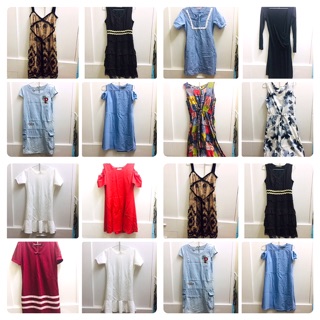 Đầm tiệc jean ngắn dài ngủ secondhand 2hand si