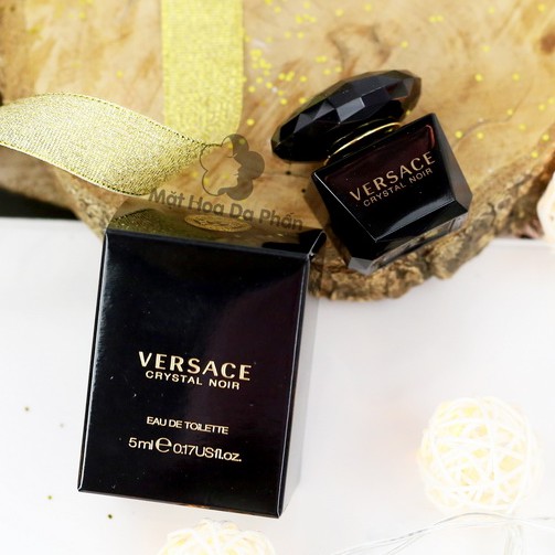 [ mini ] Nước Hoa Nữ Versace Crystal Noir EDT (5ml) Authentic