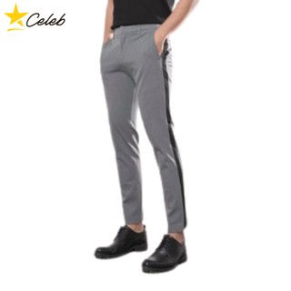 Quần Tây Nam Màu Xám Phối Sọc CELEB 9QT11