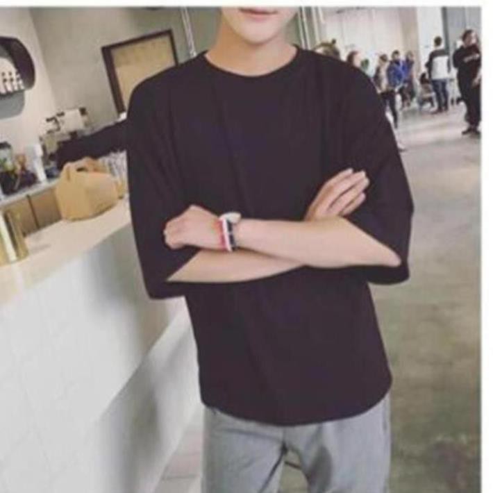 Áo thun trơn cotton, áo dáng rộng unisex (z) 2 33 | BigBuy360 - bigbuy360.vn