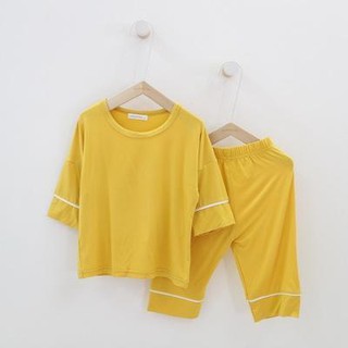 Bộ lửng thu đông chất cotton pha chất siêu mềm cho bé