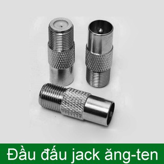 Đầu đấu jack angten TV, đuôi xoáy vặn ren