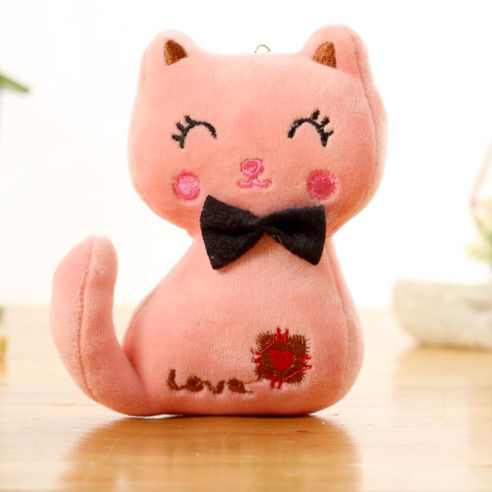 Mèo bông 3 màu 8CM cho bé