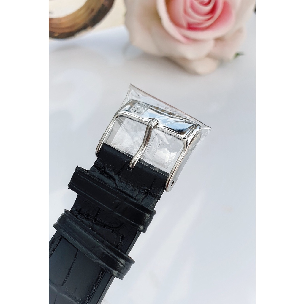 Đồng hồ nam chính hãng  Frederique Constant - Máy Pin Thụy Sĩ - Kính Sapphire - Dây da
