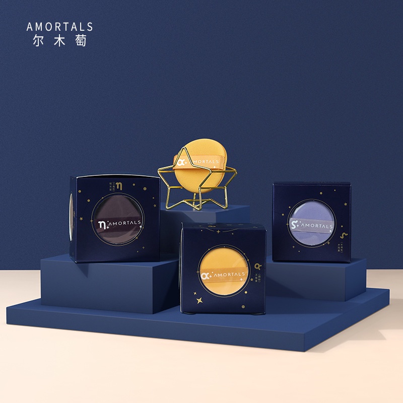 AMORTALS Kem Nền Dạng Lỏng Siêu Mềm Không Có Mút Tán Hình Trứng