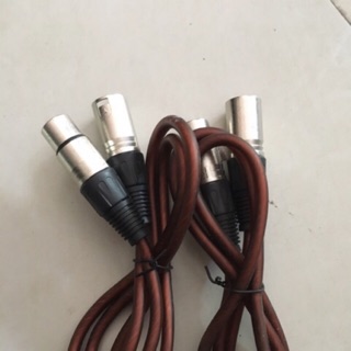 combo 2 jack canon đực cái dài 0.8m