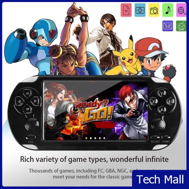 X9 Portable 5.1" Large Screen GBA Handheld Retro Game Console