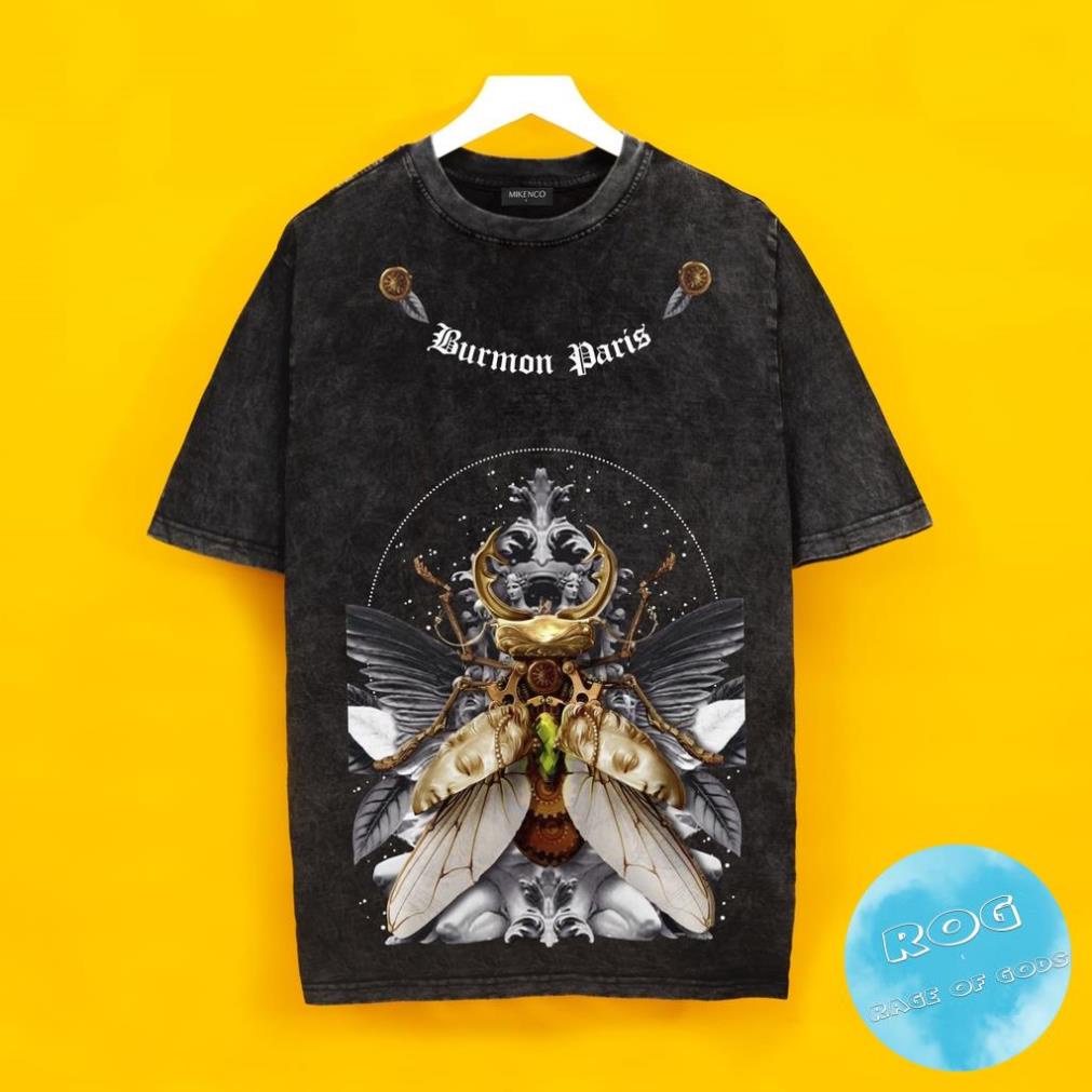 Áo thun form rộng MIKENCO BURMON PARIS chất liệu cotton - Streetwears SG