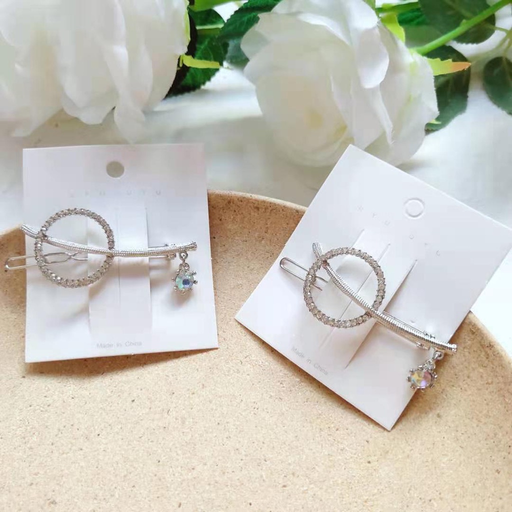 KẸP TÓC ĐÍNH ĐÁ PHONG CÁCH HÀN QUỐC NỮ TÍNH ĐỘC ĐÁO