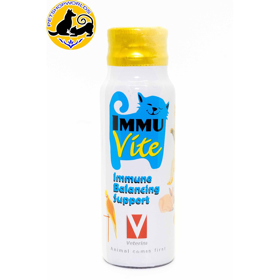 Immu Vite Hỗ Trợ Dinh Dưỡng Và Cần Bằng Miễn Dịch Trên Mèo (chai 50ml)