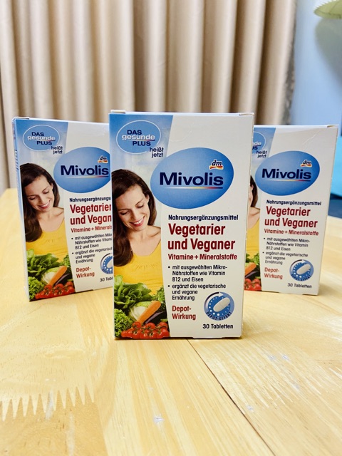 Viên Nang Bổ Sung chất xơ từ rau củ quả Mivolis của Đức | BigBuy360 - bigbuy360.vn