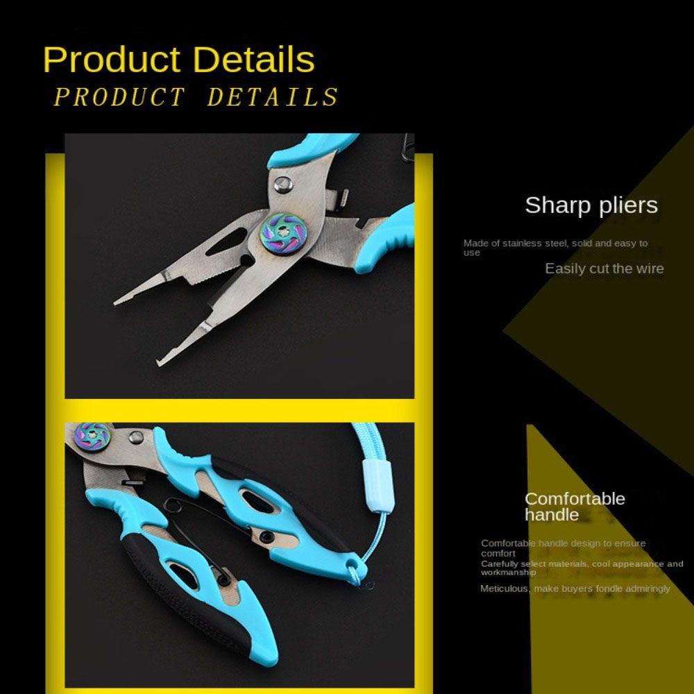 Kìm Cắt Dây Câu Cá Đa Năng Bằng Thép Không Gỉ