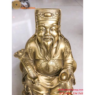 Thần Tài-Thổ Địa-Bằng Đồng (2 Tượng)