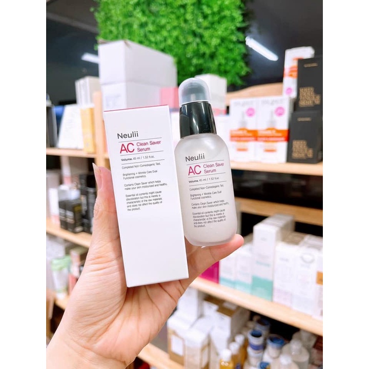 SERUM GIẢM MỤN SÁNG DA NEULII AC CLEAN SAVER PRODUCTS 45ML - 10295