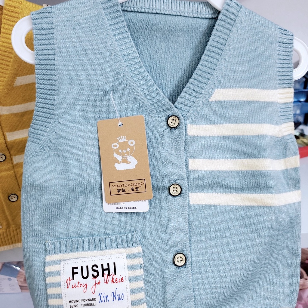 5646 Áo gile len quảng châu loại đẹp cho bé (7-13kg)