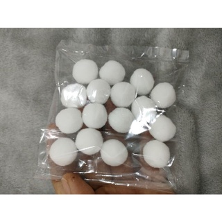 bom bom 2 cm ( pom pom )bông len mịn