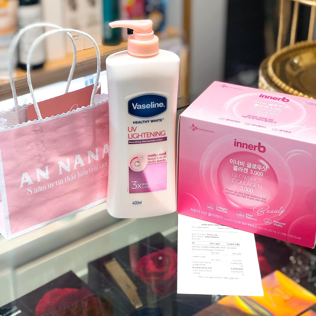 DƯỠNG THỂ  VASELINE 400ML THÁI LAN