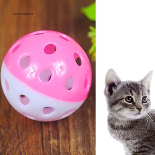 Quả bóng đồ chơi bằng nhựa có chuông vui nhộn dành cho thú cưng