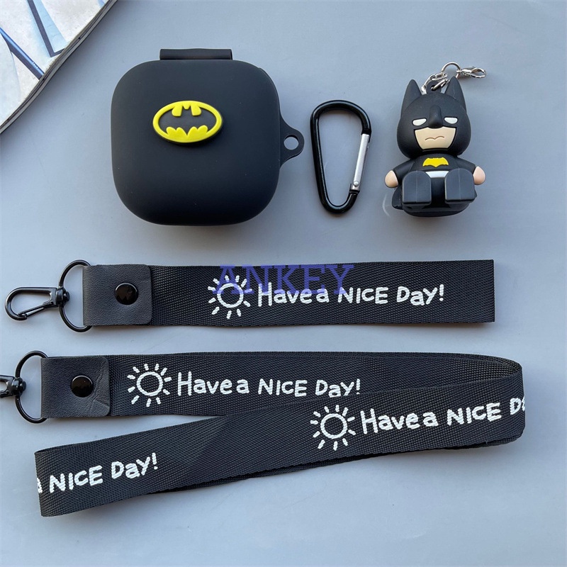 For Samsung Galaxy Buds FE / Buds Pro / Buds2 / Buds 2 Pro / Buds Live Case Protective silicone Cute Cartoon Covers Bluetooth Earphone Shell Headphone Portable