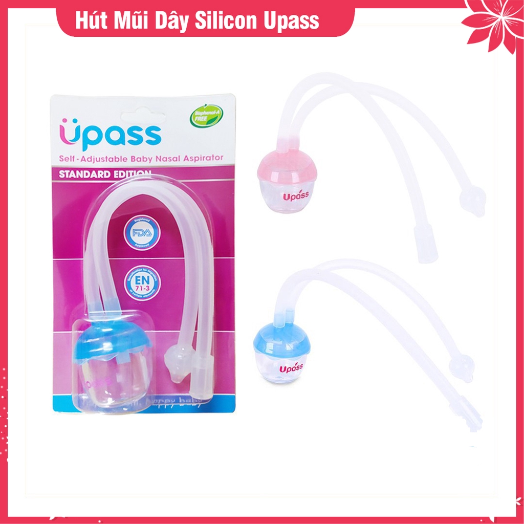 Hút Mũi Sơ Sinh Upass, Đầu Dây Silicone Siêu Mềm Tiện Lợi - 4710693520223