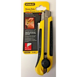 Dao rọc cáp cán vàng 25mm stanley - 10-425 - chính hãng