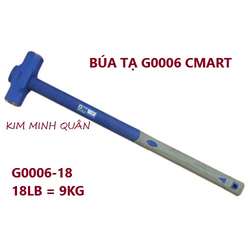 Búa Tạ Nhập Khẩu Cao Cấp 9kg ( 18LB ) G0006-18 CMART