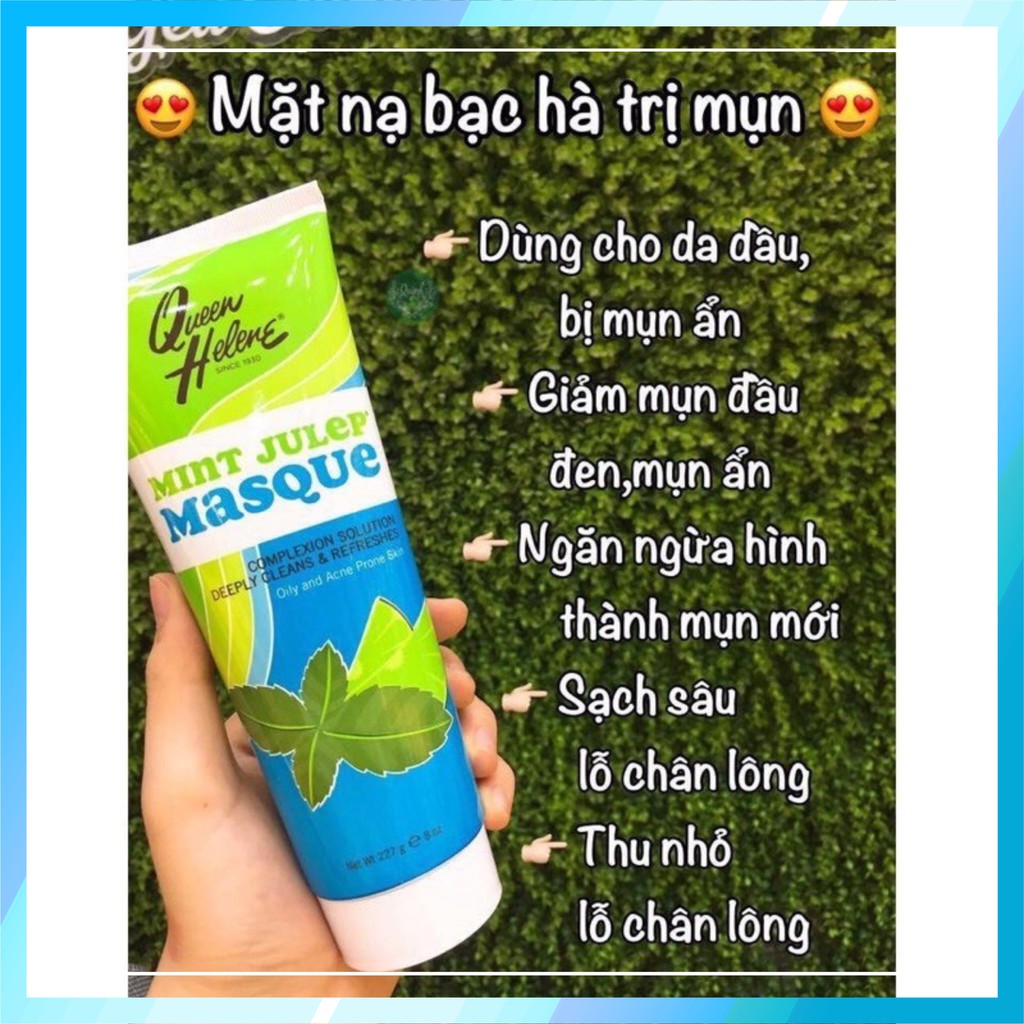 Mặt Nạ Queen Helene Mint Julep Masque Bạc Hà Thơm Mát