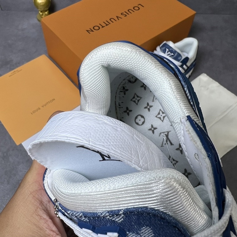 GIÀY LV XANH TRẮNG LAI AU CAO CẤP 1:1