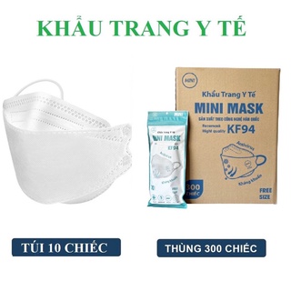 THÙNG 300 CHIẾC KHẨU TRANG 4D KF94 KHÁNG KHUẨN