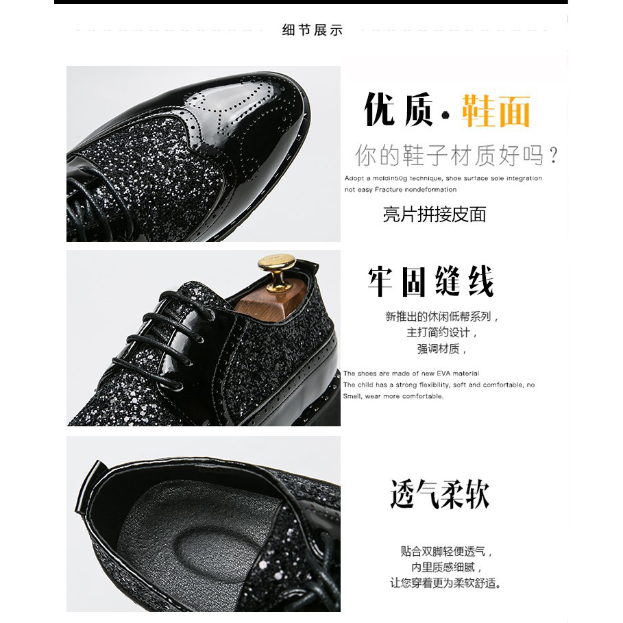 Giày da thời trang sang trọng cho nam