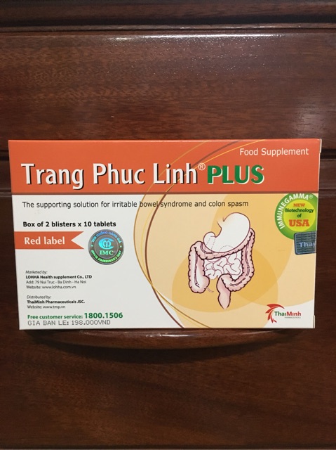 TRÀNG PHỤC LINH PLUS - Điều trị hội chứng ruột kích thích | BigBuy360 - bigbuy360.vn
