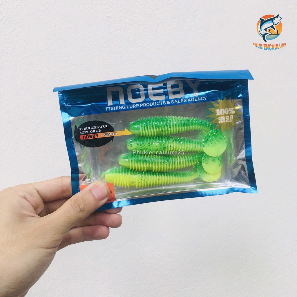 Mồi mềm Noeby SW5019S 8.5cm/ 5,5g cam kết chính hãng 100%