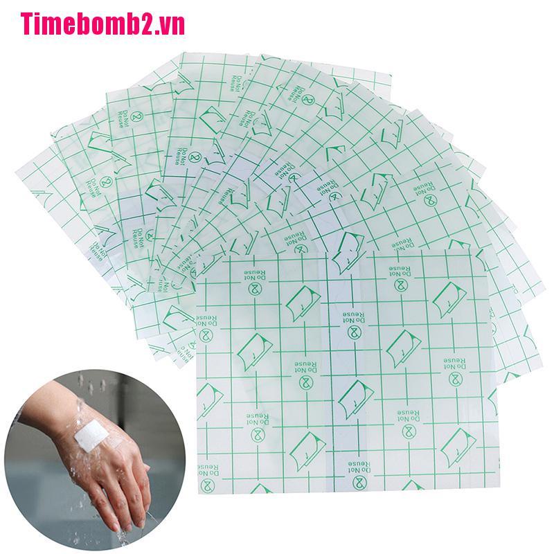Bộ 10 Dụng Cụ Cố Định Vết Thương Trong Suốt Chống Thấm Nước