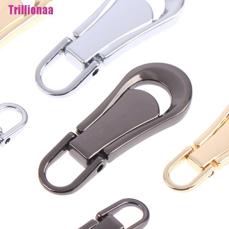 Set 5 đầu khóa kéo kim loại có thể tháo rời chuyên dụng diy