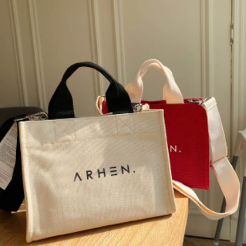 Túi xách tay thời trang in Marhen J phong cách Hàn Quốc (Size vừa)