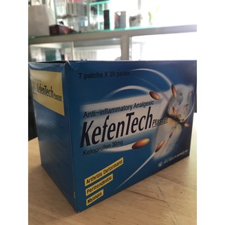 Cao dán KefenTech plaster giảm đau(gói7 miếng)